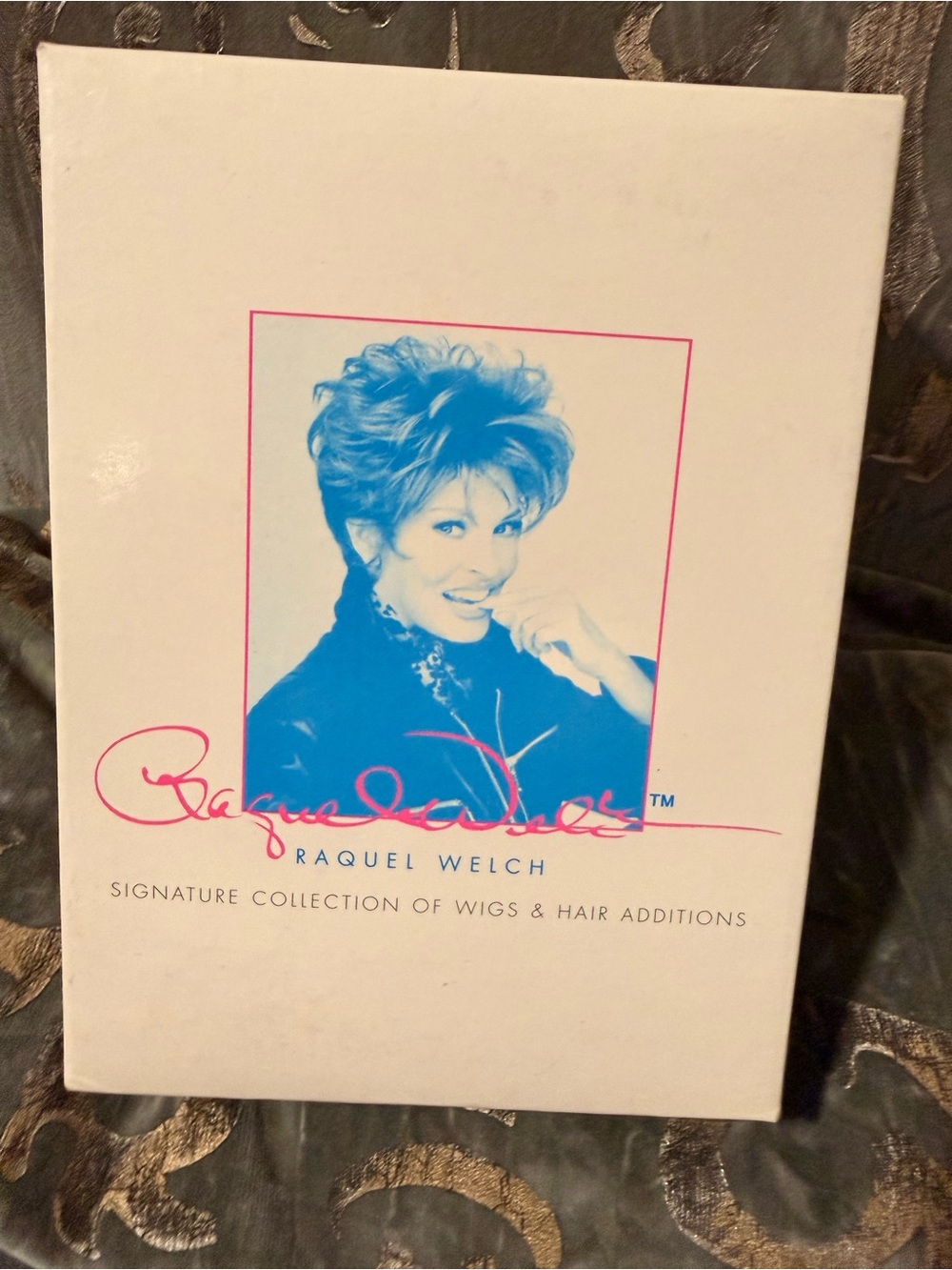 Raquel Welch Women's Wig Packaging - Blue Artwork